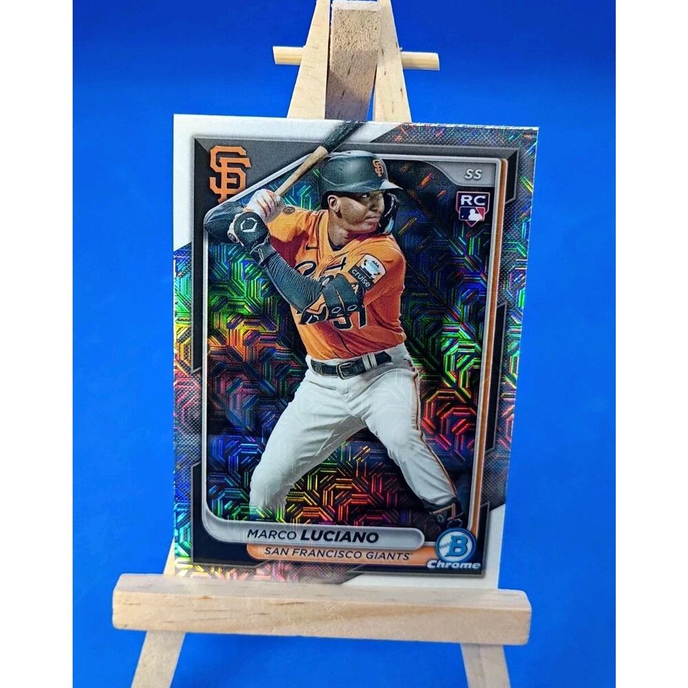 2024 Bowman Chrome - Marco Luciano #43 Mojo Refractor (RC)
